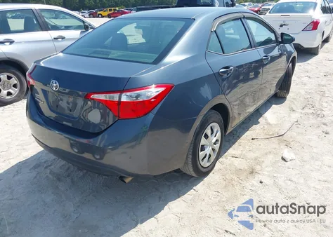2015 Toyota Corolla L/Le/Le Pls/Prm/S/S Pls from USA, damaged, VIN 2T1BURHEXFC277285